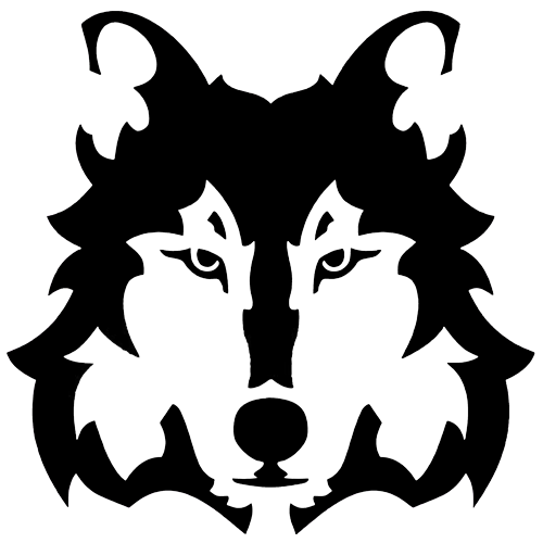 Wolf Brewing Co. 13" LED Light Up Tacker – Wolf Shaped