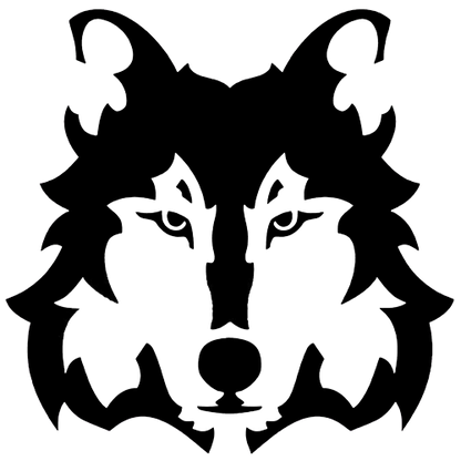 Wolf Brewing Co. 13" LED Light Up Tacker – Wolf Shaped